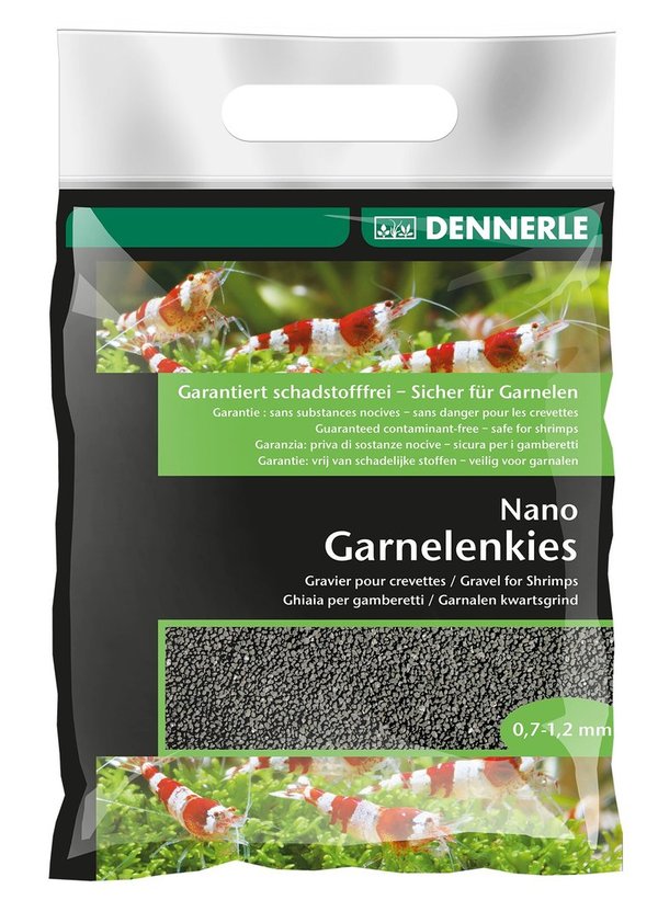 Dennerle Nano Garnelenkies - Sulawesi schwarz 2kg