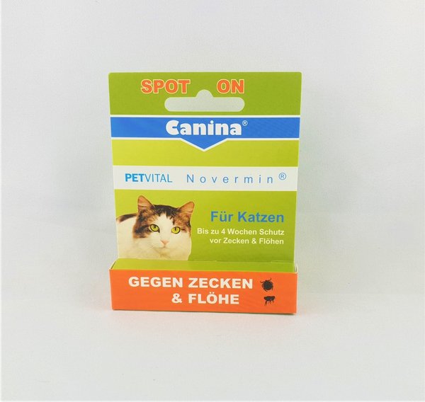 Canina Pharma PETVITAL Novermin für Katzen 2ml
