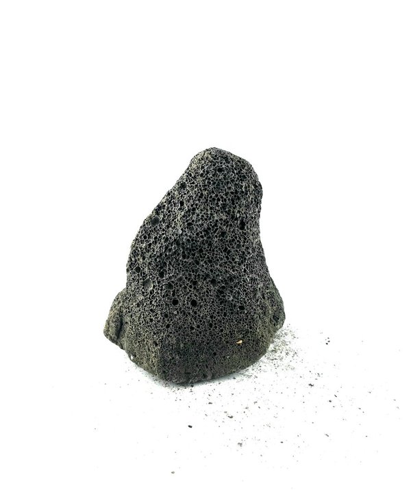 Schwarze Lava ca. 8 - 12cm