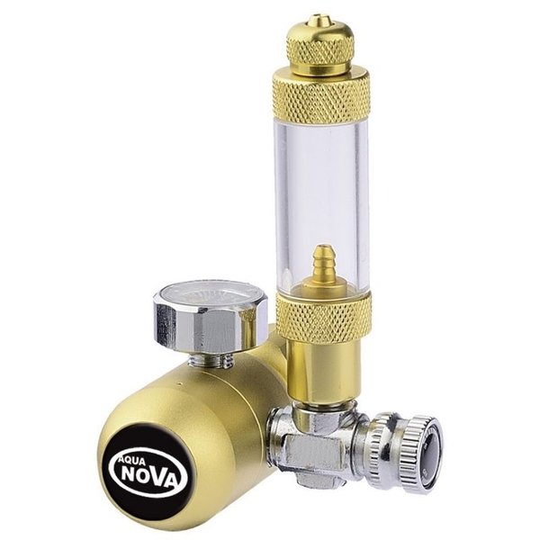 AquaNova CO2 Präzisionsdruckregler Gold