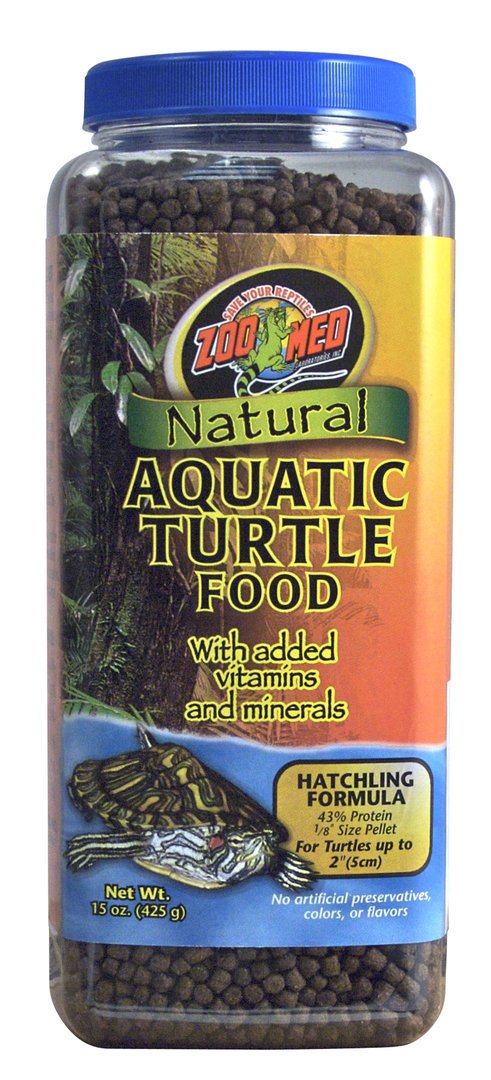 Zoomed Nat. Aquatic Turtle Food Hatchling 425g