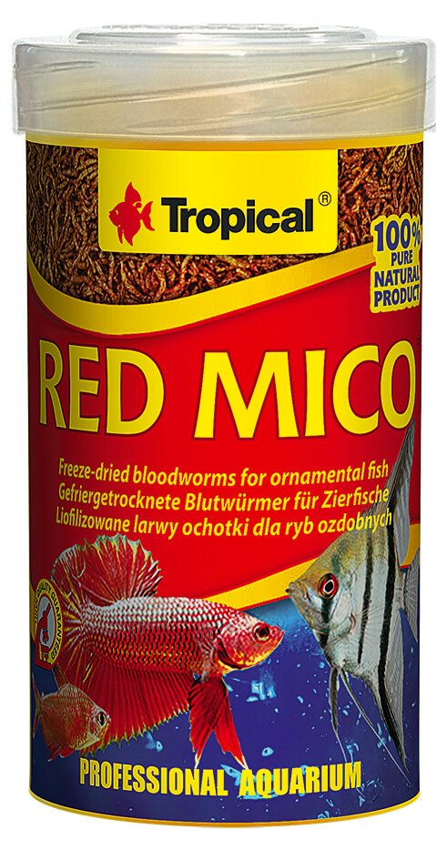 Tropical Red Mico 100ml (Blutwürmer)