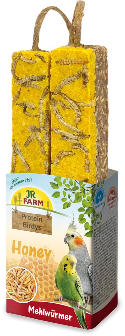 JR FARM Protein-Birdys Honey Mehlwürmer 150g
