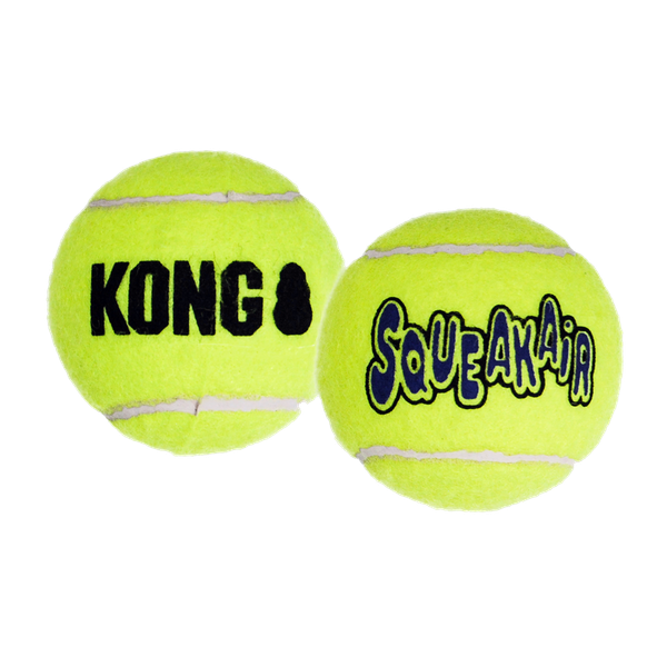 KONG Air Squeaker Tennis Ball XL 10cm
