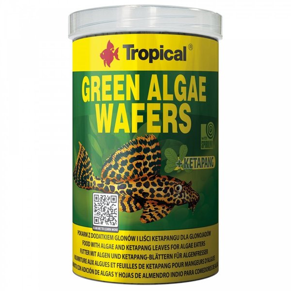Tropical Green Algae Wafers 250ml