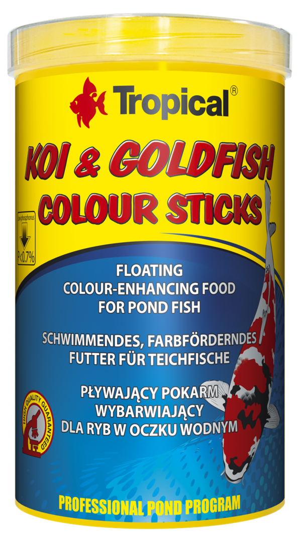 Tropical Koi & Goldfisch Colour Sticks 1L