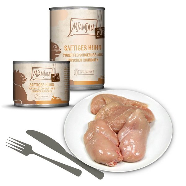 MjAMjAM - Purer Fleischgenuss - saftiges Huhn pur
